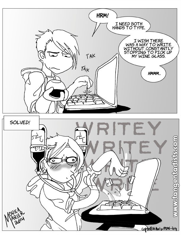 Some days you just don't have enough hands